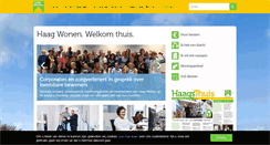 Desktop Screenshot of haagwonen.nl